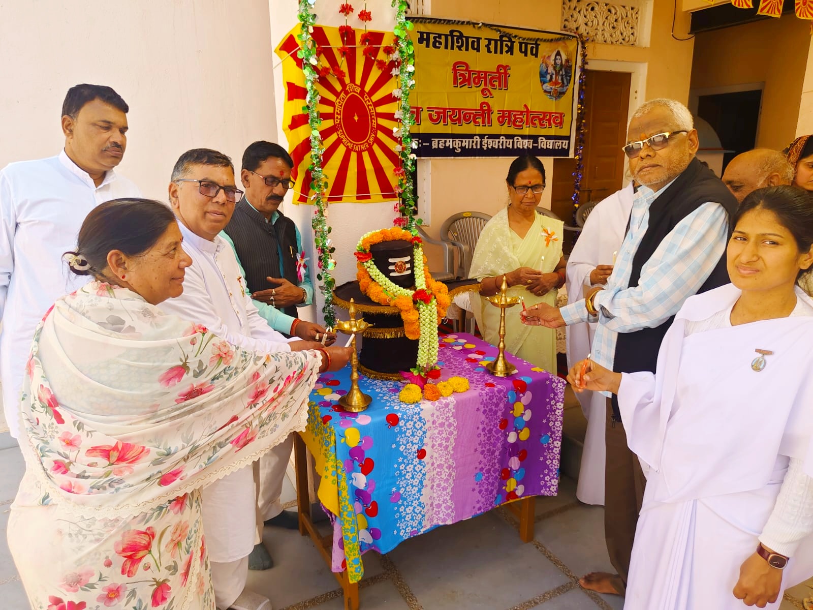 डूंडलोद में शिव रात्रि पर्व पर रैली का आयोजन