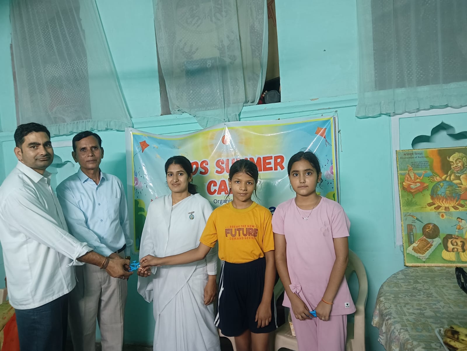 ब्रह्माकुमारीज़ नवलगढ़ के समर कैंप में बच्चों ने सीखे संस्कार, एकाग्रता और आत्मविश्वास के सूत्र
